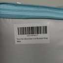TILLYOU Microfiber Crib Bumper Gray