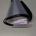 Supet Dog Cone Collar Adjustable After Surgery, Comfortable Pet Recovery Collar & Cone for Dogs, Elizabethan Dog Neck Collar Plastic Practical (L(Neck: 14.0~17.5"), White)