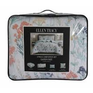 Ellen Tracy 5 Piece Comforter Set Queen Size