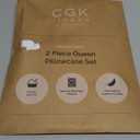 Queen Pillow Cases Set of 2 - Ultra Soft Hotel Quality Pillowcase Covers - Comfy, Cozy & Wrinkle Free - Shrinkage and Fade Resistant - Machine Washable Pillow Protectors - 2 Piece Set - Antique White