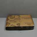 Corner Bread Box for Kitchen Countertop - New 2026 Airtight Design - Extra Large, Double Layer Black BreadBox, Vintage Storage for Homemade Bread, Under Cabinet Organizer