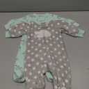 Simple Joys by Carter's unisex-baby 2-pack Neutral Fleece Footed Sleep and Play, 0M