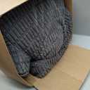 19" Reading Pillow for Bed with Built-in Arms & Large Pockets, Supportive Backrest Cushion for Reading, Resting, or Reclining, Washable Cover  Grey (Medium(5'1"-5'10"))