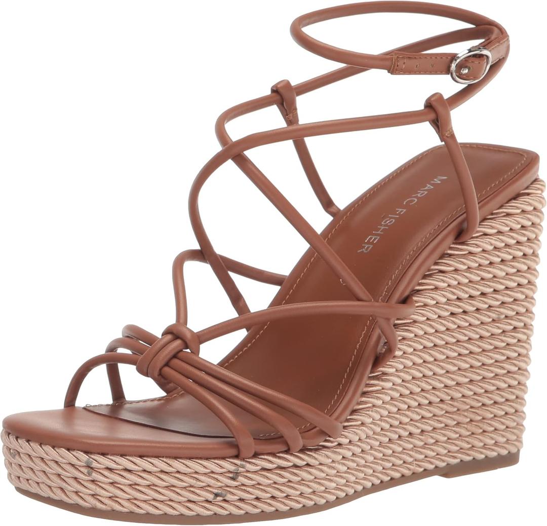 SM NEW YORK Women's Zarah Wedge Sandal SIZE 9