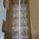 Energetic 12 Pack Dimmable Candelabra Led Light Bulb, CA11 Shape,Flame Tip Style, 60 Watt Equivalent, 2700K Soft White, E12 Base, Led Candelabra Bulb,CRI 90+, Halloween Christmas Decoration