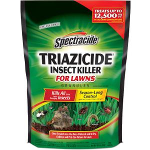 Spectracide Triazicide Insect Killer For Lawns, 10 Pounds, Granules Kill Listed Lawn-Damaging Insects, 4 Pack