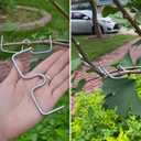 Fruit Tree Branch Puller 50pcs, Fruit Tree Branch Limb Spreader Fruit Tree Branch Garden Bonsai Puller Tying Machine Plants Branch Bending Tools (M5.1IN)