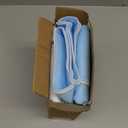 Bed Pads Washable Waterproof 34" x 36", 2 Pack Reusable Chuck Pads Incontinence Underpads Sheet Protector, Pee Pads for Adults, Elderly, Kids, Toddler and Pets, White and Blue