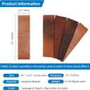 Red Faux Brick Wall Tiles, 3D Thin Brick Veneers for Indoor Outdoor Wall Decoration, for TV Background, Bedroom, Bathroom, and Fence Wall Panels 76pcs 10 sq.ft