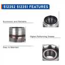 PAROD 512352 512351 Rear Wheel Bearing Hub Assembly Fit for 2007-2020 Toyota Tundra(Pair)