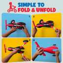 Tricycle for Toddlers 1-3 Years Old Foldable Tricycle for Toddlers Toddler Bike for Boys and Girls Easy to Ride and Steer No Assembly Needed Christmas, 1st Birthday Gifts Boy - Red - KIDRIM, Small