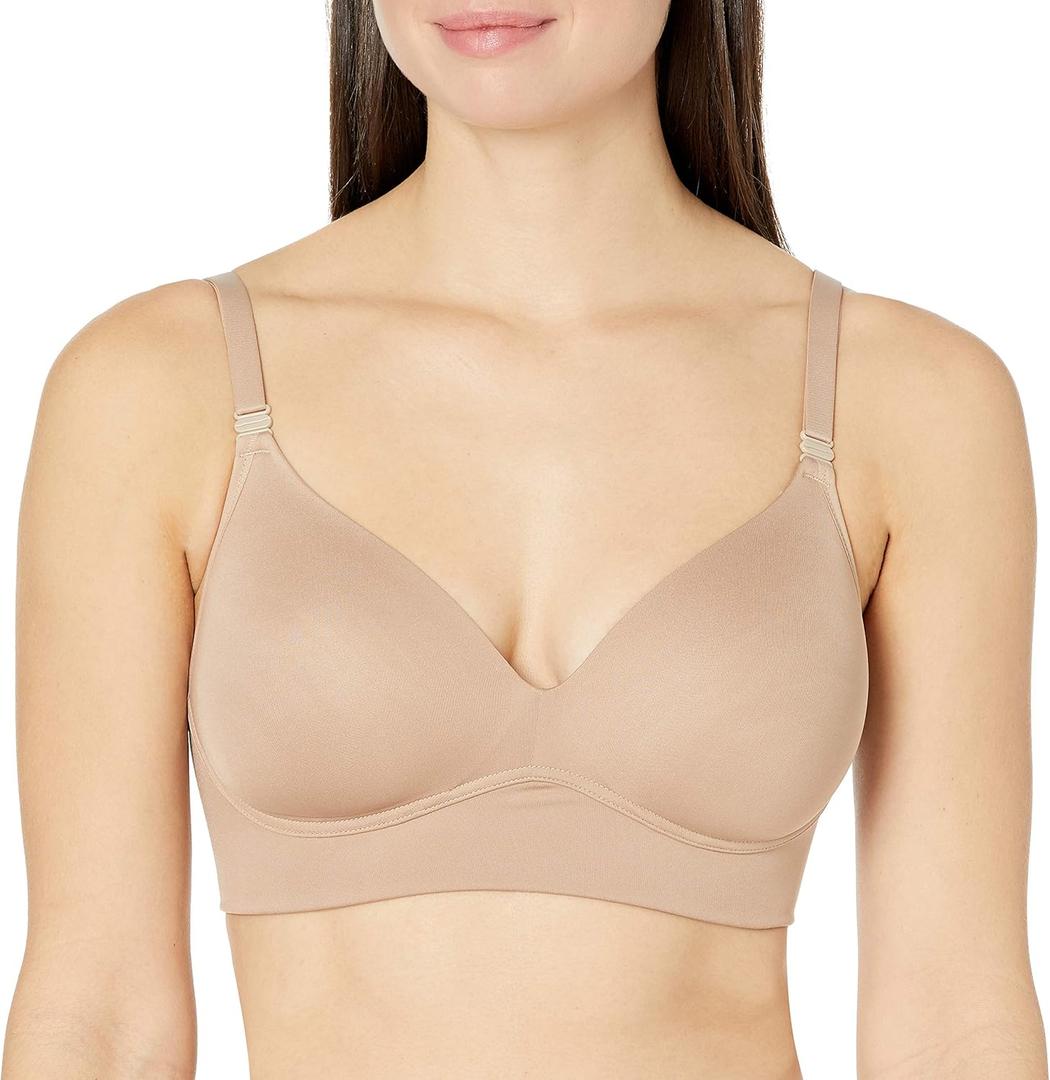 Warner's Women's Benefits Allover-Smoothing Bliss Wireless Lightly Lined Convertible Comfort Bra Rm1011w (38C)