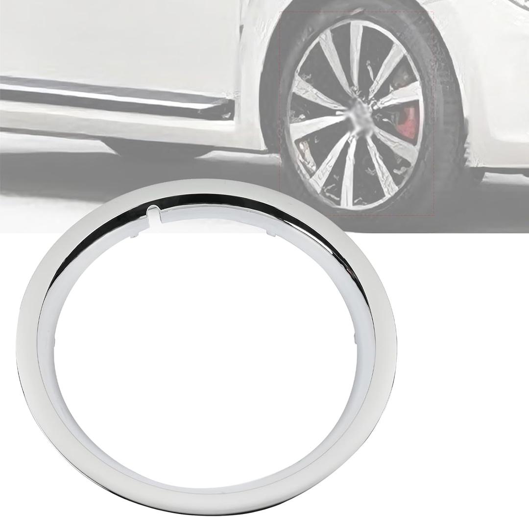 17" Wheel Trim Ring Compatible with Volkswagen Beetle 2012 2013 2014 2015 2016 2017 2018 2019 Replace 5C0601157A 5C0-601-157-A Hubcap Ring