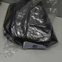 Extra Large Storage Duffle Bag with Zippers and Handles, Big Foldable Duffle Bag for Travel (Black) L