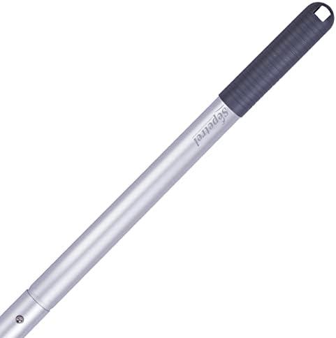 Sepetrel Pool Pole - 10.5 Foot Anodized Aluminum Extension Cleaning Poles,for Skimmer Net, Pool Brush & Vacuum Head