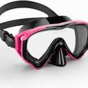 VegoVia Adult Swim Goggles with Nose Cover, 180° Clear Wide View No Leak Diving Mask Pool Goggles for Women Men Adult Youth