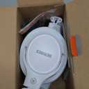 BERIBES Bluetooth Headphones Over Ear, 65H Playtime and 6 EQ Music Modes Wireless Headphones with Microphone, HiFi Stereo Foldable Lightweight Headsets, Deep Bass for Home Office Cellphone PC Ect. (White)