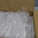 Plastic Champagne Flutes, 24PCS White Transparent Plastic Wine Glasses Goblets Shatterproof Reusable Champagne Flute for Weddings, Bachelor Parties, Toasting, and Events(24, Transparent)