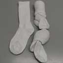 Women's Scrunchy Socks, White, 3ct