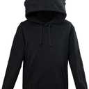 Adult Dragon Hoodie with Ears Cosplay Costume Hooded Sweatshirt Movie Dragon Pullover Coat Jacket (Large, Black)