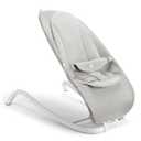 Munchkin Electric Baby Bouncer & Rocker with Digital Touch Display, Soothing Sounds & 3 Recline Positions - Automatic Bouncing & Rocking, Grey