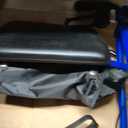 Drive Medical R728BL Foldable Rollator Walker with Seat, Blue