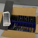 52-Tool Modular Wrench Organizer Wrench Holder, 1-Pack Plier Organizer Rack Set, Wrench Storage Set with Metric SAE Label, Extendable Design,Customizable Wrench Organizer Set for Tool Box