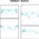 NORPERWIS Reading Glasses 5 Pairs Quality Readers Spring Hinge Glasses for Reading for Men and Women (5 Pack Mix Color -3, 2.00)