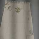 Avanti Linens Rosefan Fingertip Towel, Ivory, 18.00" x 11.00"