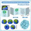 Wettarn 36 Sets Social Worker Graduation Gifts Globe Stress Balls with Thank You Boxes for Social Work Students Graduation Party Favors Appreciation Gifts