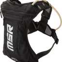 MSR Low-Profile Race Hydration Pack  2-Liter Water Bladder Backpack  Lightweight, Secure Fit for Off-Road, Dirt Bike, MTB, MX, Enduro & Adventure Riding  Black