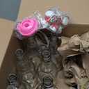 SureSave Beer Bottles with Easy Swing Cap | 16 Oz Clear Glass Bottle Set with Airtight Lid for Kombucha, Carbonated Drinks, Brewing, and Fermenting (6 Pack)