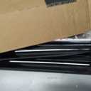 Safe Smoke Window Visor Sun Rain Vent Guard 4 Pcs Set Out Channel Visor Black Compatible with KONA (KONA 24~ Smoke)