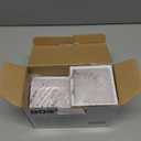 Bostitch Office Konnect Desk Organizer Accessory Tray & Storage Cup Bundle, Stacks for Desktop Storage, Makeup Organization, White (Single Unit)