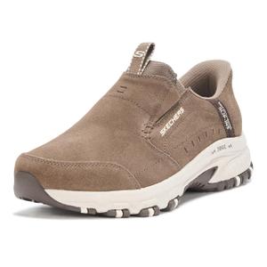 Skechers Men's Hillcrest Cedar Root Hands Free Slip-in Sneaker,Dark Taupe,13 Wide