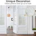 Haton Window Privacy Film, Frosted Glass Film, Sun Blocking Static Cling for Bathroom & Office, Heat Control Anti Glare Removable, UV Rejection Non-Adhesive Covering for Home, 23.6" x 157.4"