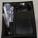 Airbrush Kit with Compressor - High-Pressure Portable Air Brush with 0.2/0.3/0.5mm Nozzle, Non-Clogging Spray Gun with Cleaning Brush for Painting Model Barber Cake (Black)