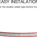 Rear Bumper Protector for Mercedes Benz GLC300 GLC43 2023-2026 Rear Bumper Guard - Matte Silver