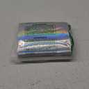 100 PCS Holographic Bags for Lashes, Press On Nails, Candy, Small Baggies Sample Bag Smell Proof Packaging Bag for Jewelry, Resealable Bags for Small Business, Food Storage Bags (7.9x11.8in)