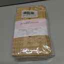 PurpleEssences 6-Pack Kitchen Towels - 15x25 Inch 100% Cotton Waffle Weave - Absorbent, Reusable Dish & Hand Towels with Hanging Loop for Home & Bar Use Fall Thanksgiving - Assorted - Tan