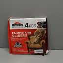 Felt Furniture Sliders for Hardwood Floors X-PROTECTOR 4 PCS 4 3/4 - Furniture Slider with Unique Design - Heavy-Duty Furniture Movers for Hard Surfaces - Felt Sliders - Move Your Furniture Easily!