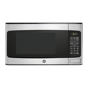 GE GCST11X1WSS Microwave Oven, 950-watt 6 Auto Cooking Settings, Child-Lock Technology, Kitchen Essentials for The Countertop, Dorm Room or Apartment, 1.1 Cu. Ft, Stainless Steel