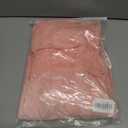 Women's Off The Shoulder Embroidered Lace Maxi Wedding Dress Boho Wedding Guest Formal Party Maternity Photoshoot Dresses (Pink, M)