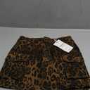 ELLEVEN Low Rise Denim Mini Skirt for Women, High Stretch Jean Skirt with Shorts Underneath Y2k Micro Skort Small