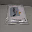 White Backdrop Curtains 2 Panels 5ft x 8ft Sheer Chiffon Backdrop Curtain Drapes for Birthday Party Wedding Decorations