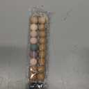 2 Pack Pacifier Clips, Silicone Pacifier Clip for Baby Boys and Girls, Baby Pacifier Strap with Silicone Beads, Soother Dummy Holder, Pacifier Holder, Keeps Pacifier Clean (Blossom/Apricot)