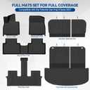 Custom Fit Floor Mats for Kia Telluride Gas Only 8 Seats 2027