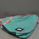 Skate Bag for Ice, Inline, Roller & Quad Skates - Kids & Adults (Mint/Pink)