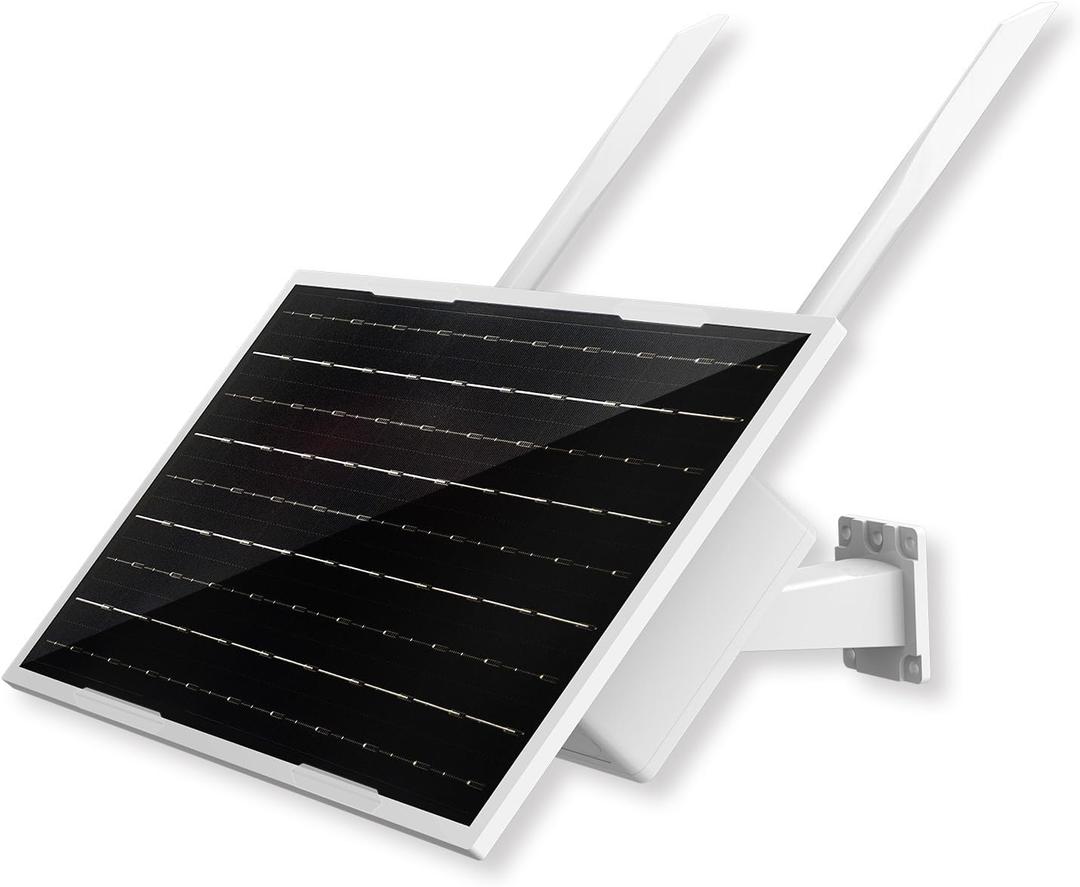 Solar Outdoor WiFi Extender, Coverage Up to 200 Feet,2.4G WiFi Extender,Wireless Signal Booster, WiFi Repeater 300Mbps,WiFi Amplifier with 27000mAh Battery (33 * 25)