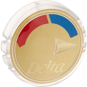 Delta Faucet RP20542PB Hot/Cold Indicator Button for 13/14 Series, Polished Brass